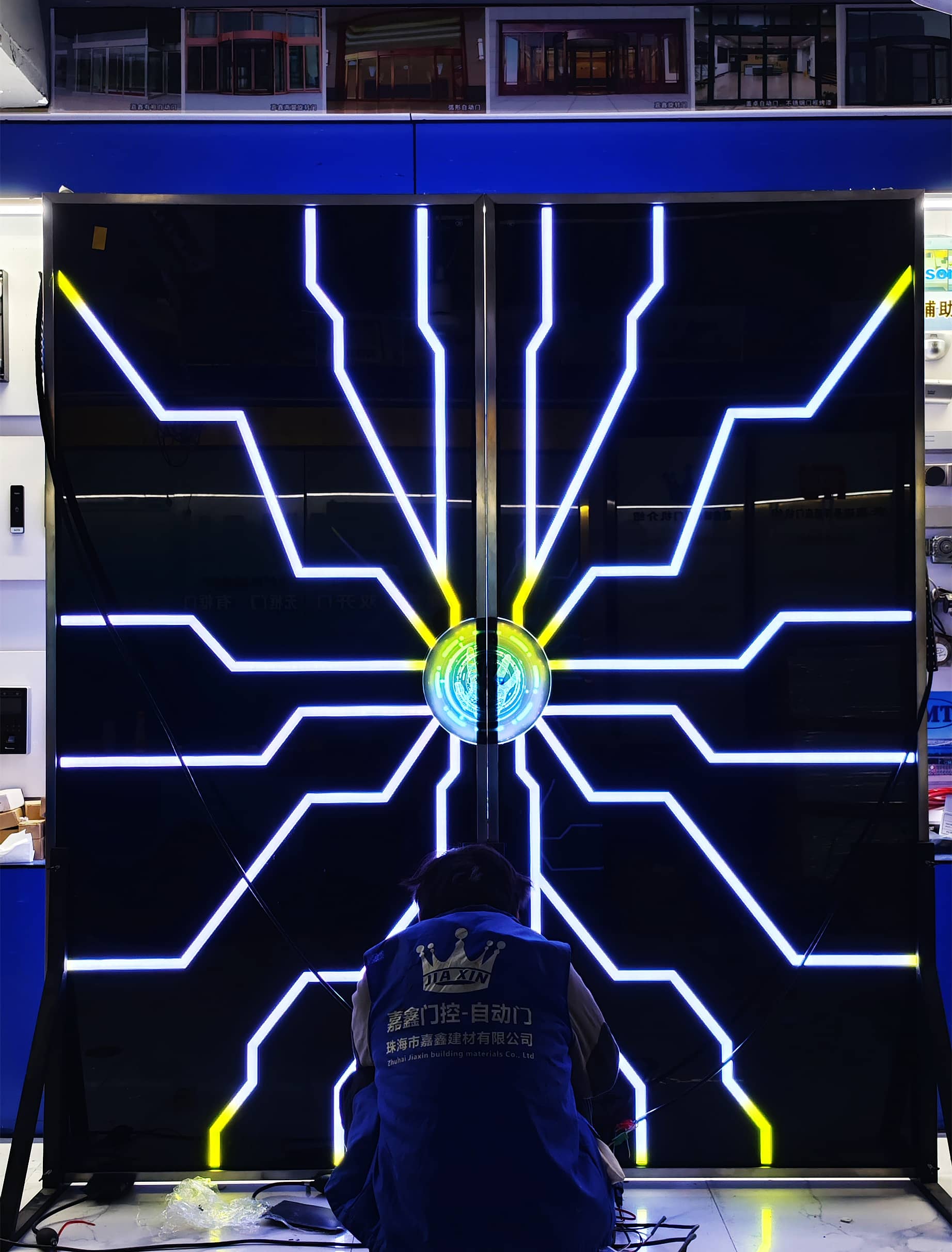 电动网红门 厂家定做