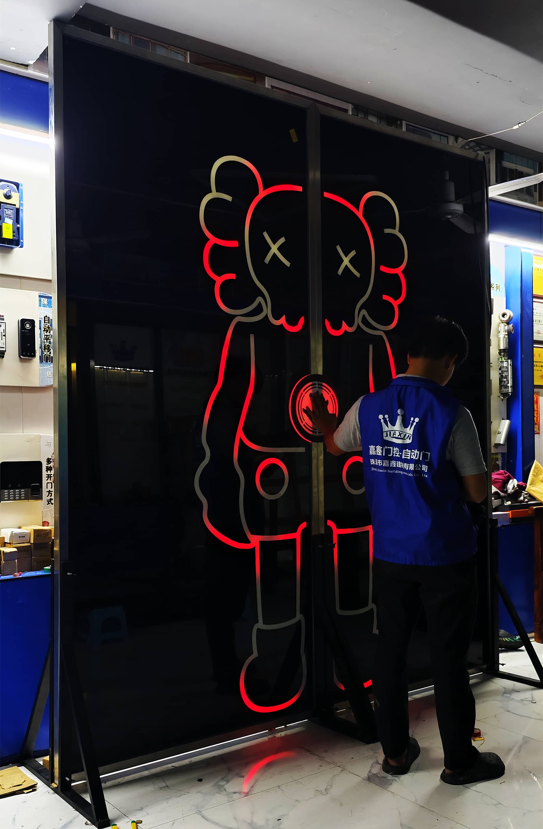 电动自动门  自动科技门 款式多样