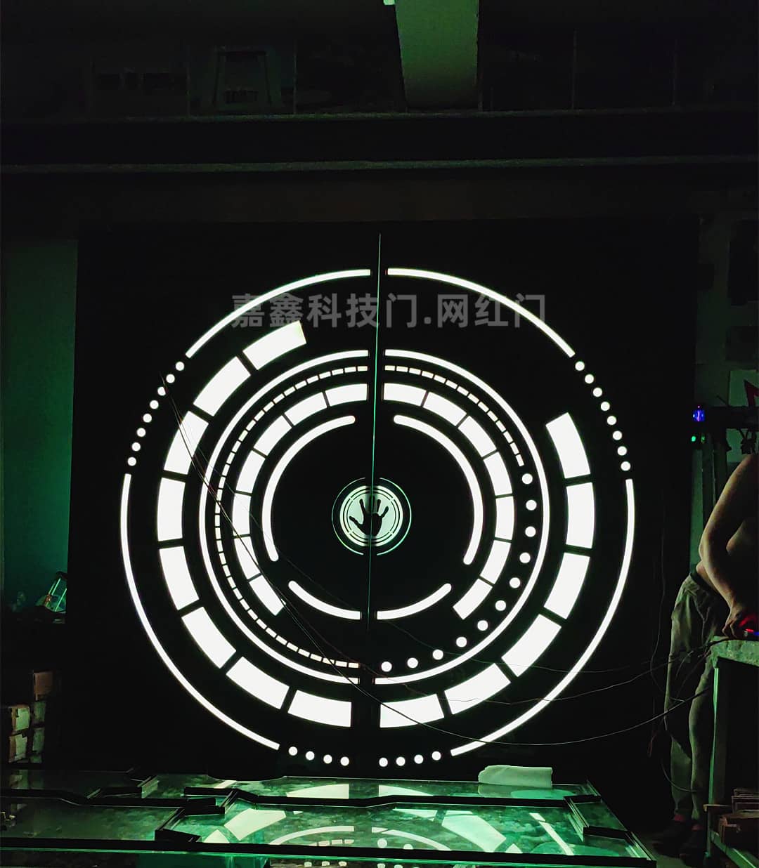 电竞馆科技门 掌纹门