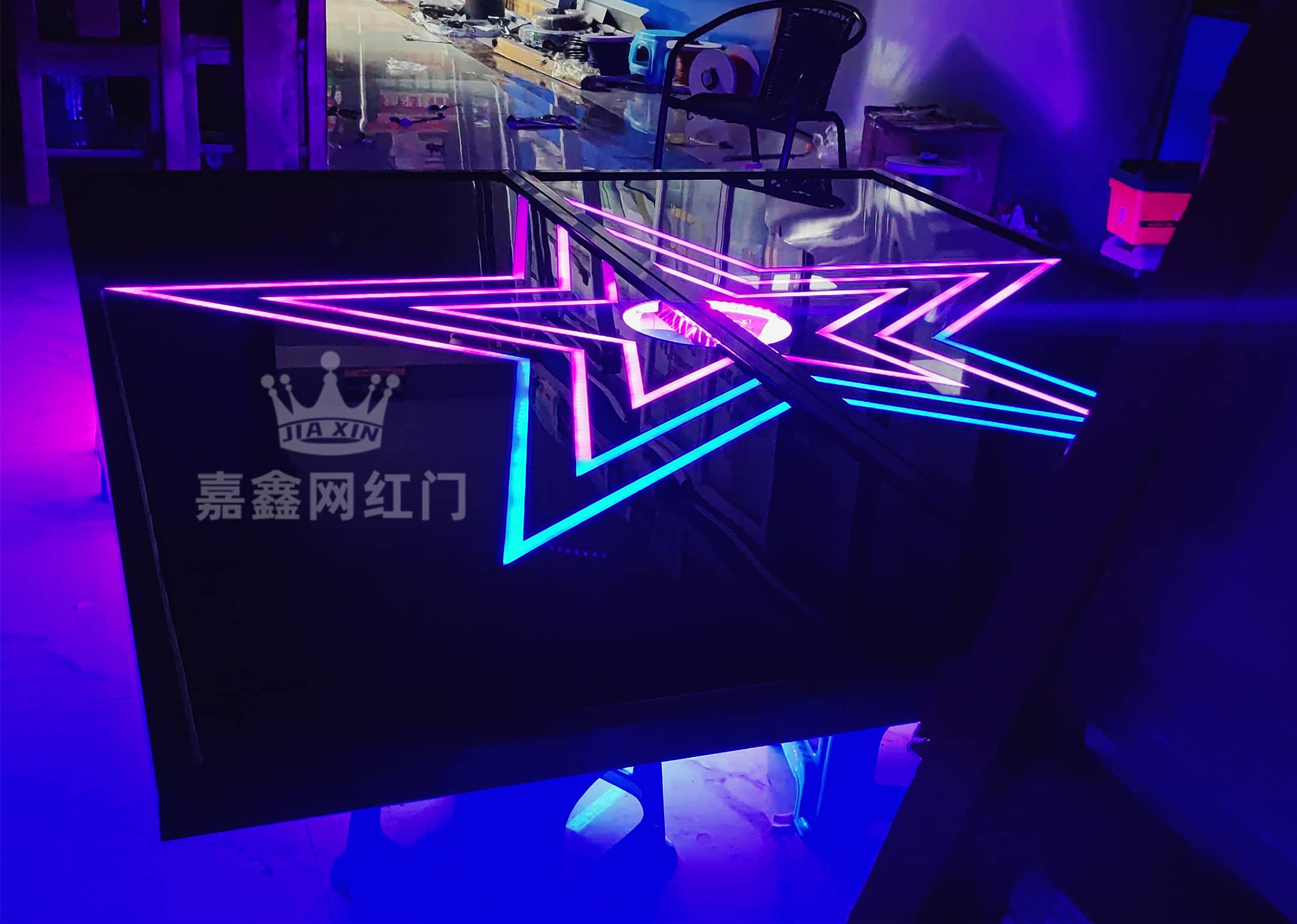 电竞馆掌纹电子门