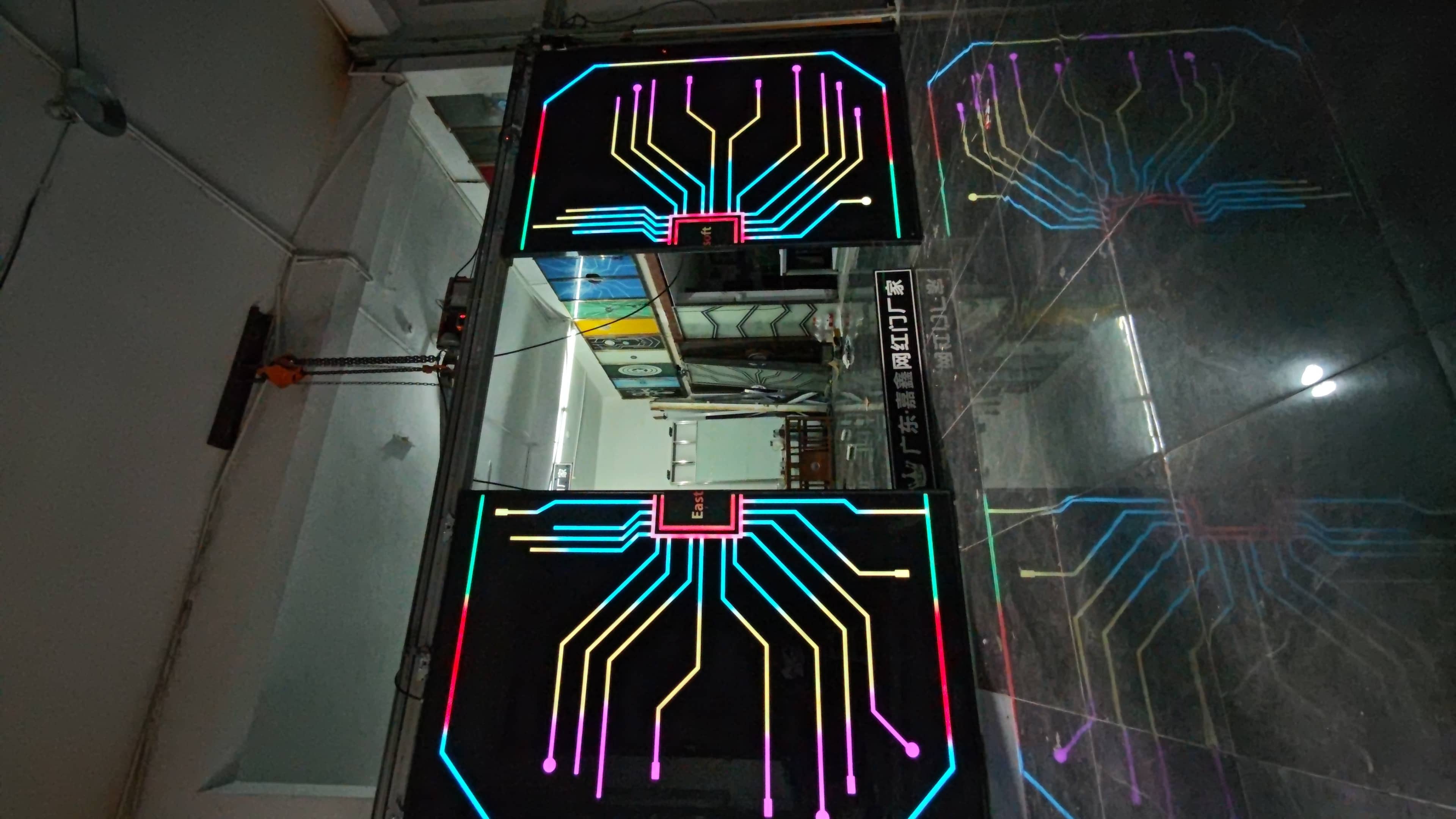 梦幻科技门定制