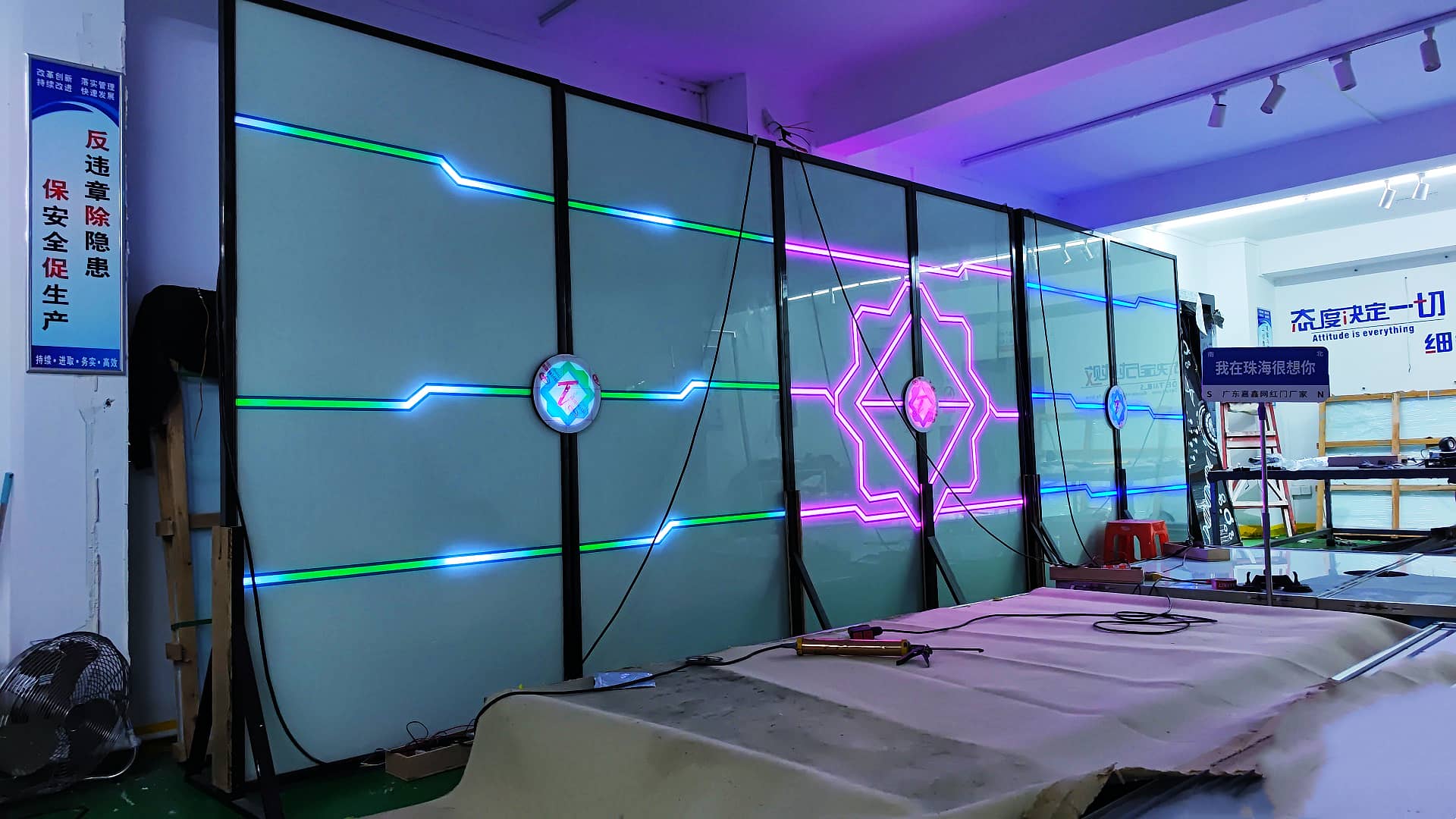 展览馆掌纹解锁门 全息科技门